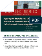 Aggregate Supply and The Short-Run Tradeoff Between Inflation and Unemployment