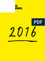 2016 International Festival Brochure