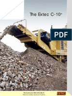 Extec C-10+ Crusher Features Guide