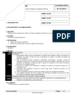 Procedimiento para Ensayos de Aptitud Externos