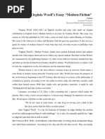 Download 18 Analysis of Virginia Woolfs Essay Modern Fiction by Abhishek M N SN320305947 doc pdf