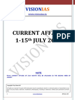 Current Affairs 1-15 July 2016