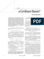 What Is A Gröbner Basis PDF