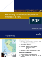 Presentacion CIEMIN 2015 Javier Velarde - Yanacocha PDF