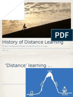 History of Distance Elearning