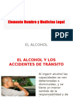 El alcohol y los accidentes de transito