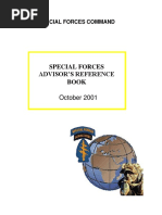 USASOC Special Forces Advisor's Reference Book