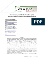 Vivenciando as possibilidades das mídias digitais num curso de Licenciatura em Matemática a Distância