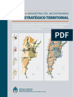 Plan Estrategico Territorial - Argentina Del Bicentenario (1816-2016)