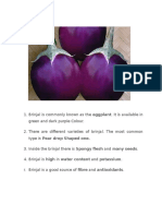 Brinjal Is Commonly Known As The Eggplant