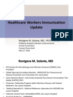 PHICS HCW Immunization Recommendation Update