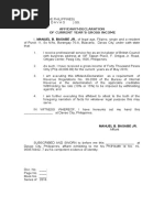 Download Affidavit Declaration of Income by Kaiser Delos Cientos Narciso SN320345961 doc pdf