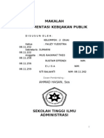 Implementasi Kebijakan Publik