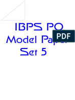91647_IBPS PO Model Paper 5