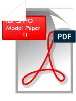 87416_IBPS PO Model Paper 11