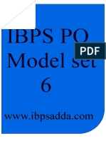 1219_IBPS PO Model Paper 6