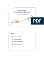 DES Contact Detection and Impact Solving