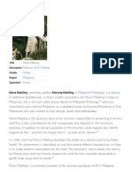 Maria Makiling - Wikipedia, The Free Encyclopedia