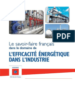 2013 Savoir Faire Francais Efficacite Energetique Industrie PDF