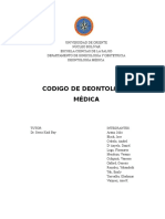 Codigo Deontologico Medico