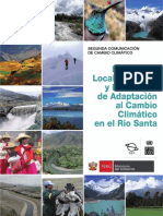 Evaluacion Local Integrada y Estrategia de Adaptacion Al CC en El Rio Santa - Perú PDF