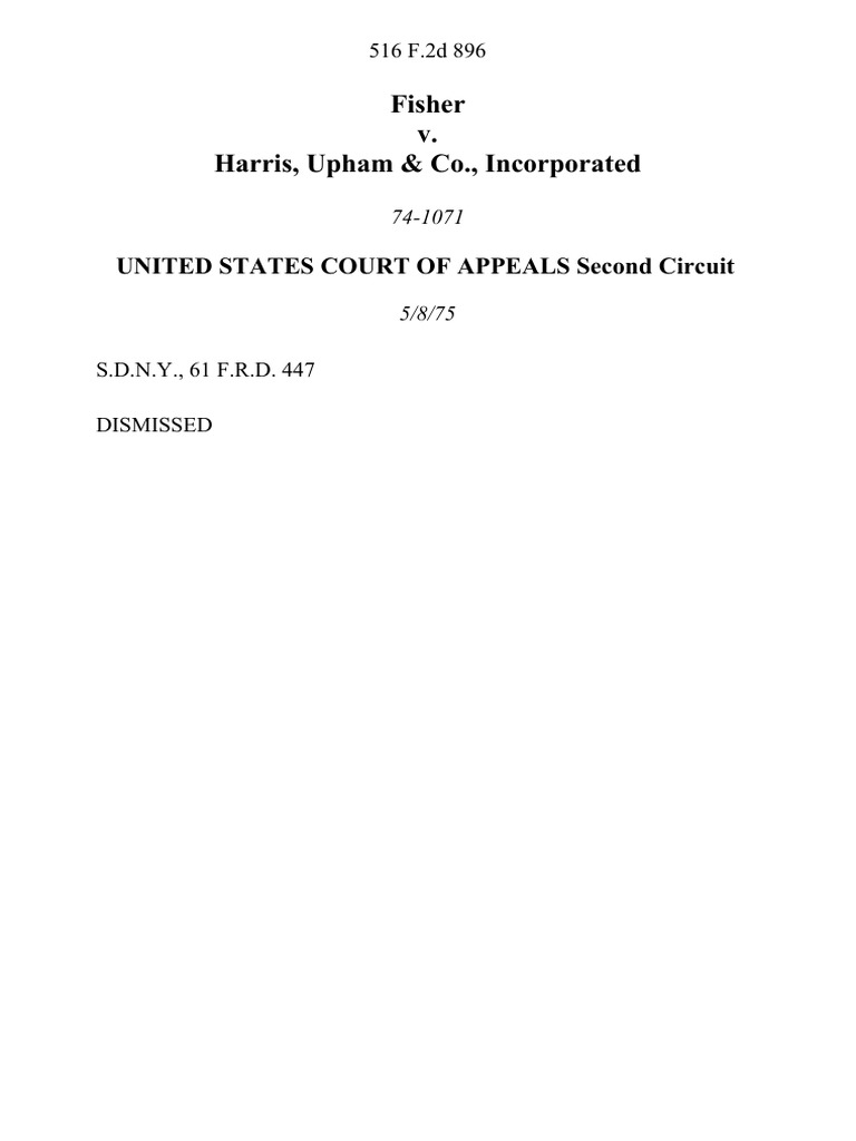 fisher-v-harris-upham-co-incorporated-516-f-2d-896-2d-cir
