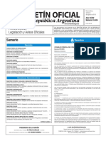 Boletín Oficial de La República Argentina, Número 33.434. 05 de Agosto de 2016