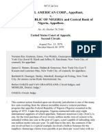 National American Corp. v. Federal Republic of Nigeria and Central Bank of Nigeria, 597 F.2d 314, 2d Cir. (1979)