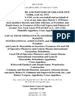 Drywall Tapers and Pointers of Greater New York, Local 1974 of I.B.P.A.T. Afl-Cio, on Its Own Behalf and on Behalf of All Persons Who Are or at Any Time Since March 1, 1978 Have Been Members Thereof, and John Alfarone, as President, and Daniel Jones, as Treasurer of Drywall Tapers and Pointers of Greater New York Local 1974 of I.B.P.A.T., Afl-Cio, Cross-Appellants v. Local 530 of Operative Plasterers and Cement Masons International Association, and Michael Canuso as President and Louis D. Moscatiello as Secretary-Treasurer of Local 530 of Operative Plasterers and Cement Masons International Association, Local 530 of Operative Plasterers and Cement Masons International Association and Louis D. Moscatiello, Cross-Appellees, B-Drywall Finishers and Joseph Ianno, Woodworks Construction Company and Harold Heustein, Non-Party Witnesses Herein, Non-Party Robert E. Goldman and Improved Drywall, Inc., and Robert Vergara, Cross-Appellees, 889 F.2d 389, 2d Cir. (1989)