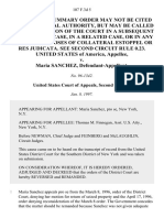 United States v. Maria Sanchez, 107 F.3d 5, 2d Cir. (1997)