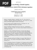 Jennifer Lynn Romea v. Heiberger & Associates, 163 F.3d 111, 2d Cir. (1998)