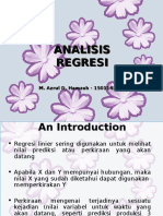 Analisis - Regresi Acul Presentase