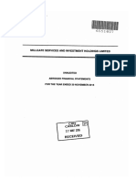 Millgate Services and Investment Holdings Limited 2015