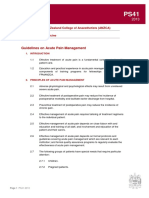 Ps41 2013 Guidelines On Acute Pain Management