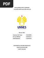 Download Makalah TQM Analisis Kepuasan Pelanggan by saleh SN320371012 doc pdf