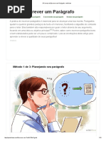 3 Formas de Escrever Um Parágrafo - WikiHow