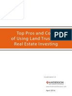 Pros and Cons of Land Trust