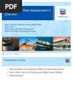 Quantitative Risk Assessment in Chevron