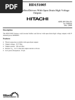 Octal Inverter Buffers/Drivers With Open Drain High Voltage Outputs