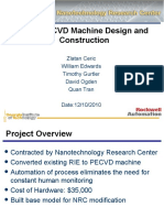 Digital PECVD Machine Design and Construction