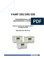 Manual de Usuario VAMP255 (VM255.ES023)