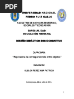 D. D. Correspondencia Matematica