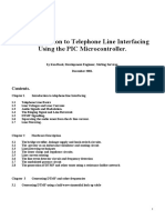 An Introduction To Telephone Line Interfacing Using The PIC Microcontroller PDF