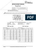 Section 10 Useful Information: British Screw Threads