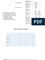 FIN1 - MQ2 Problem 1. The Financial Statements of Midwest Tours