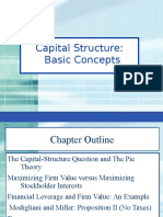 Basics of Capital Structure