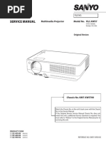 Sanyo Plc-xw57 Sm