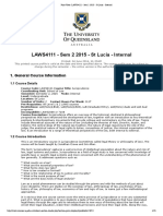 LAWS4111 Jurisprudence UQ 