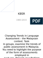 Changing Trends in Language Assessment