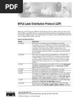 MPLS Label Distribution Protocol (LDP)